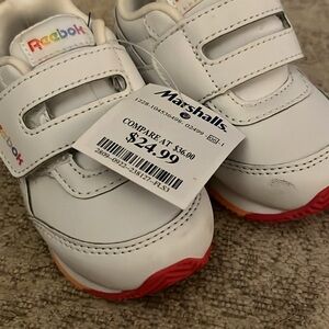 Infant girls, Reebok sneakers size 5 brand new